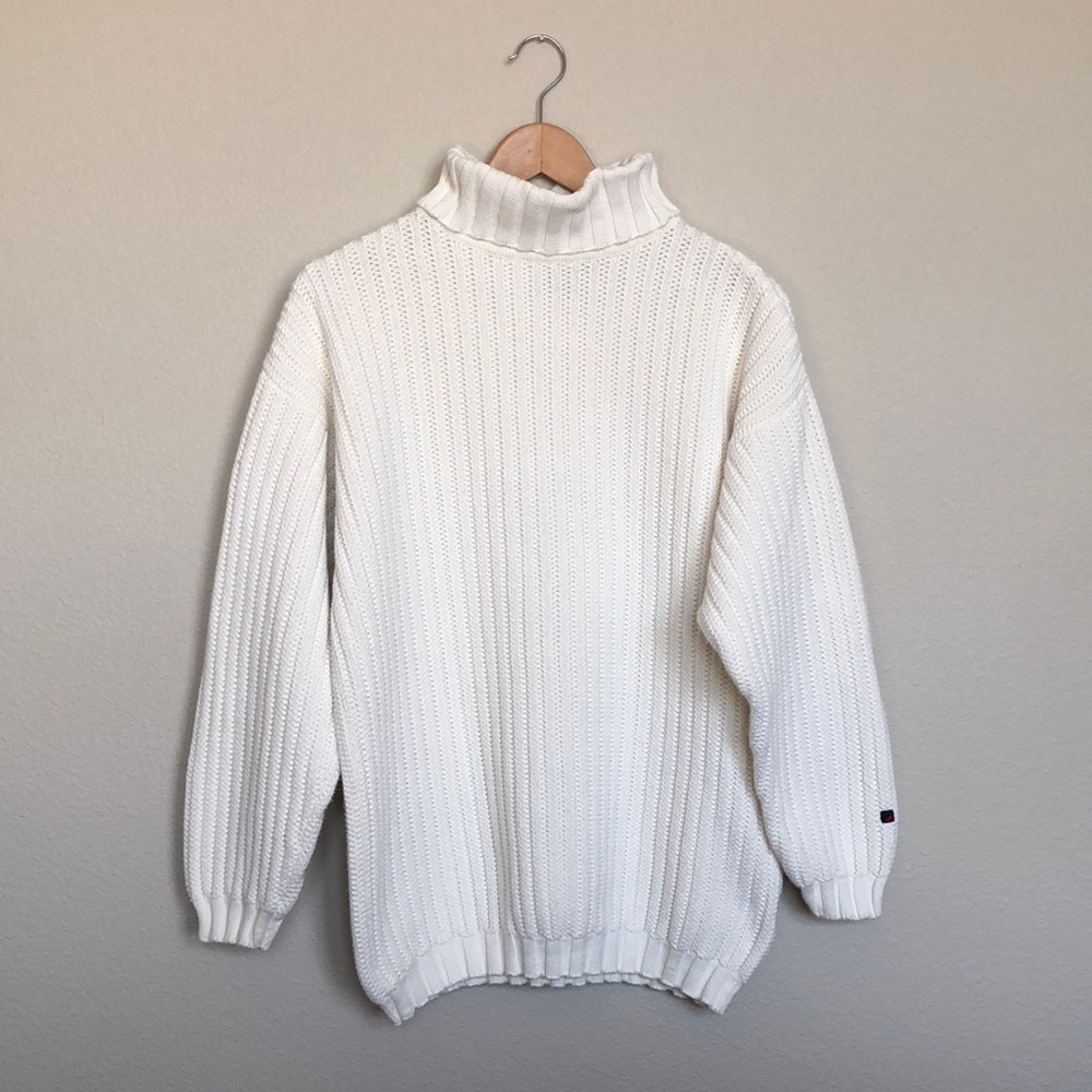 Cotton Turtleneck Sweater